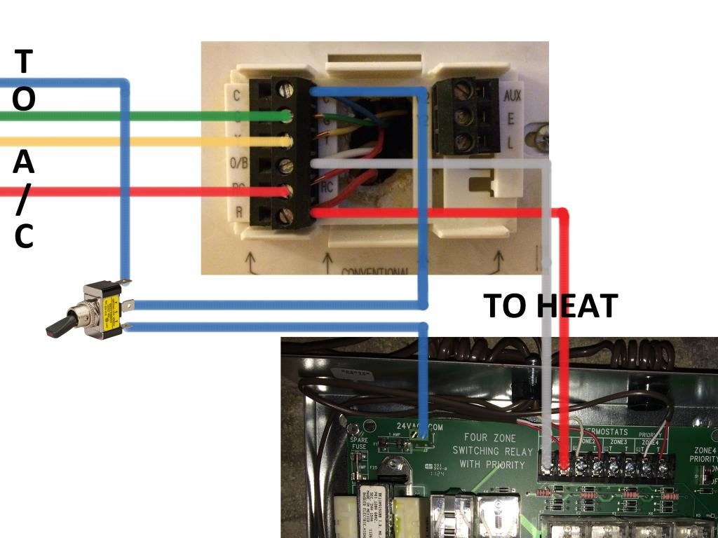 2 common wires, 1 thermostat - DoItYourself.com Community Forums